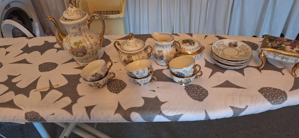 Oud serviesje, Ophalen