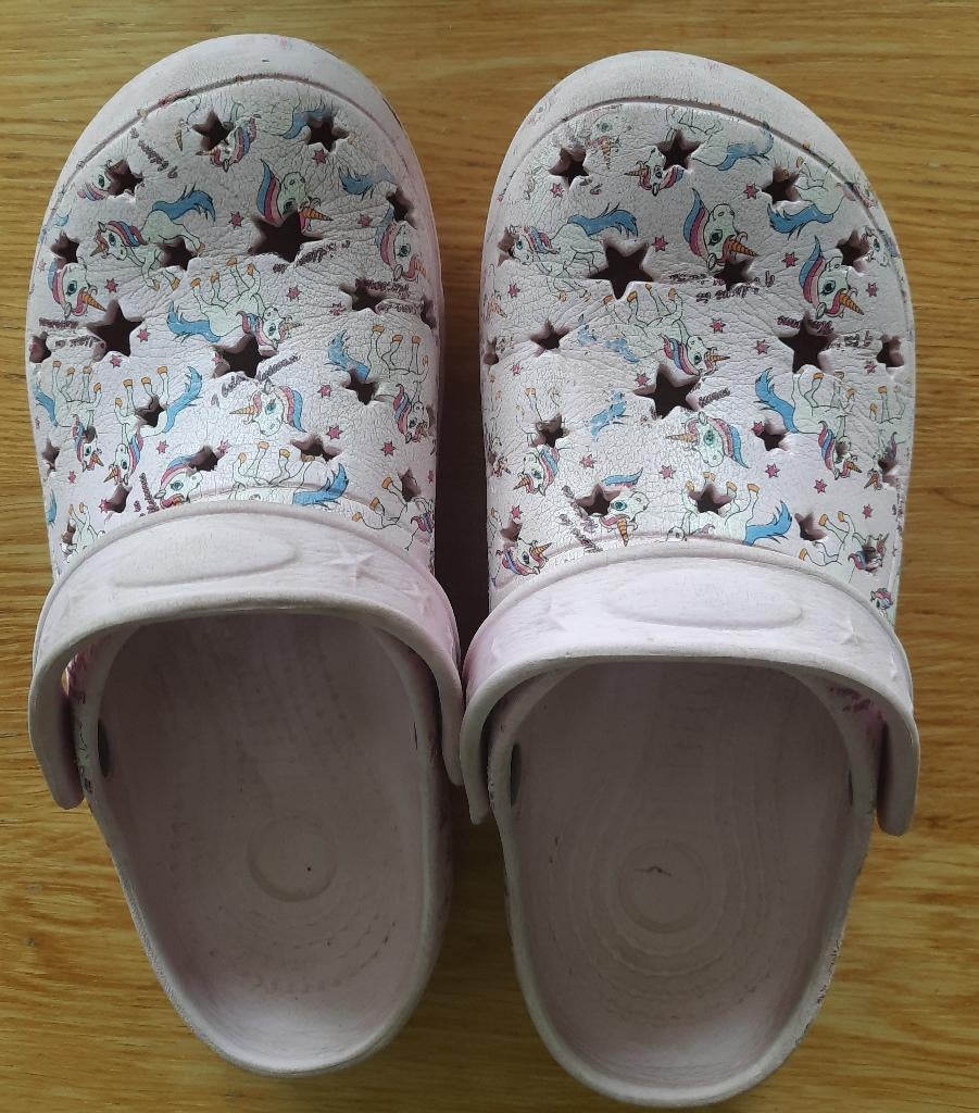 Klompen Klompjes lichtgewicht met eenhoorn 35, Gebruikt, Meisje, Overige typen, Ophalen of Verzenden