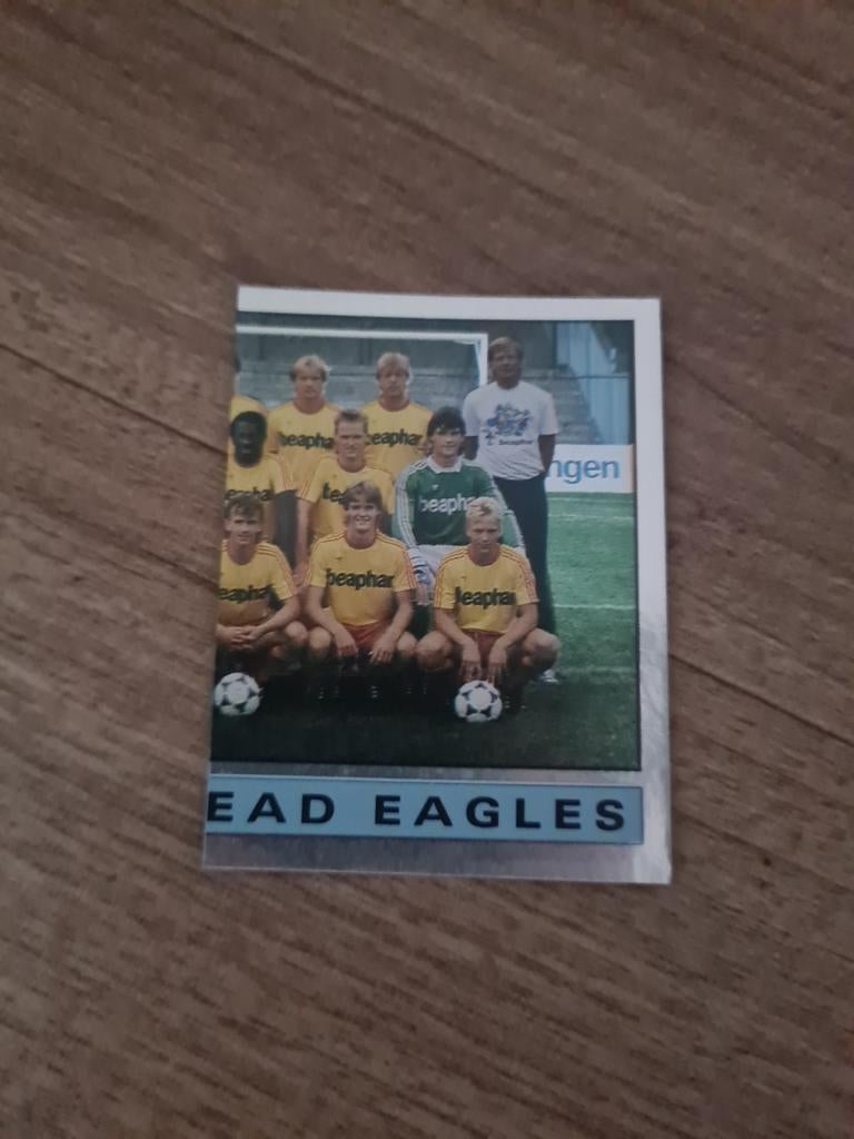 Panini Voetbal 87 - Eagels, Verzamelen, Ophalen of Verzenden