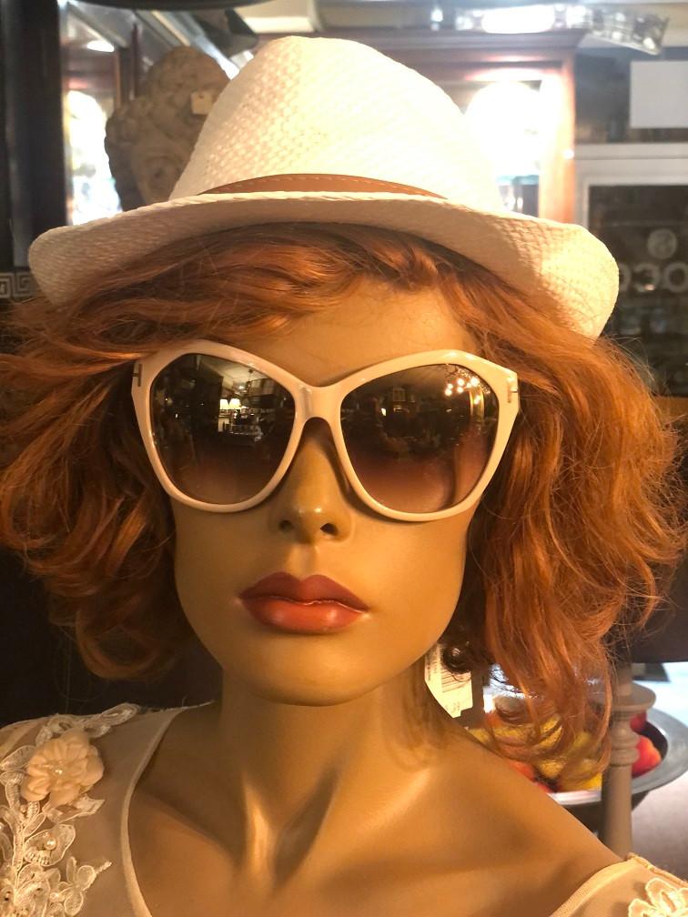 NIEUWE ORIGINELE TOM FORD ZONNEBRIL Angelina TF317 72L, Overige merken, Zonnebril, Beige, Tom Ford