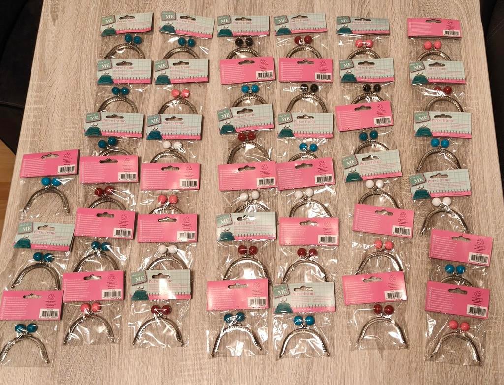 39 portemonnee sluitingen, Ophalen of Verzenden, Staal