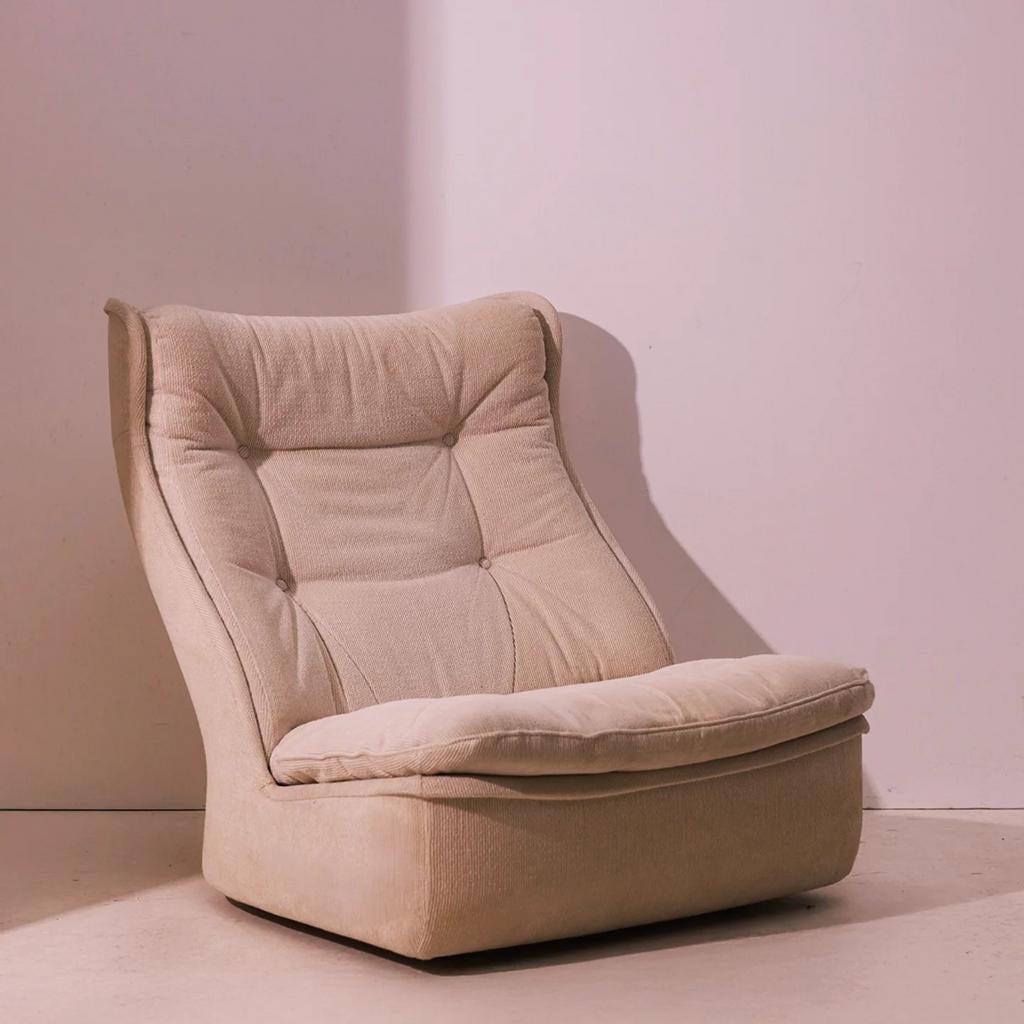 Orchidee Michael Cadestin stoel, Huis en Inrichting, Stoelen, Zo goed als nieuw, Eén, Stof, Overige kleuren, Ophalen