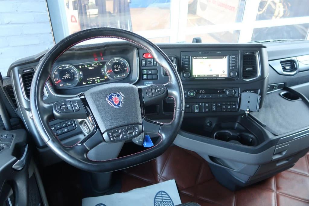 Scania S500 NGS 6X2/ FULL AIR/ RETARDER/ STEERING-AXLE, Automaat, Scania, Wit, Leder