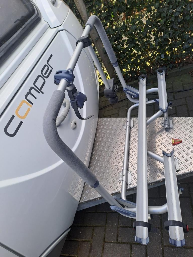 Thule fietsrek, Caravans en Kamperen, Camper-accessoires, Ophalen, Gebruikt