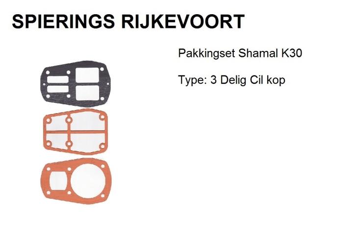 pakkingset k30 shamal chinook pakking koppakking, Niet ingevuld, Niet ingevuld, Nieuw, Ophalen of Verzenden