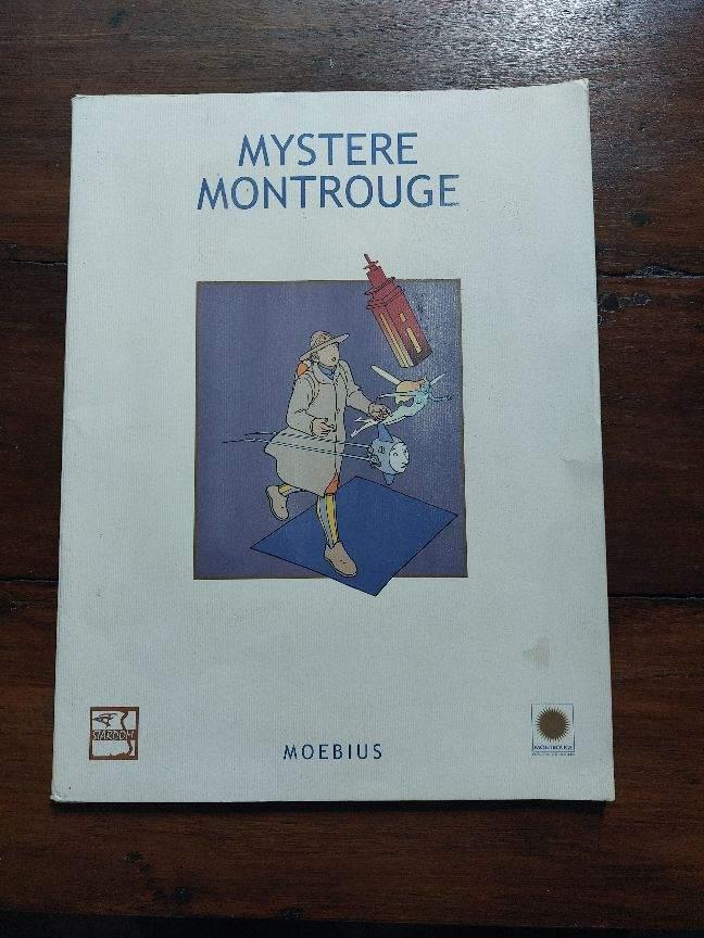 Moebius portfolio Mystere Montrouge, Eén stripboek, Ophalen of Verzenden, Zo goed als nieuw