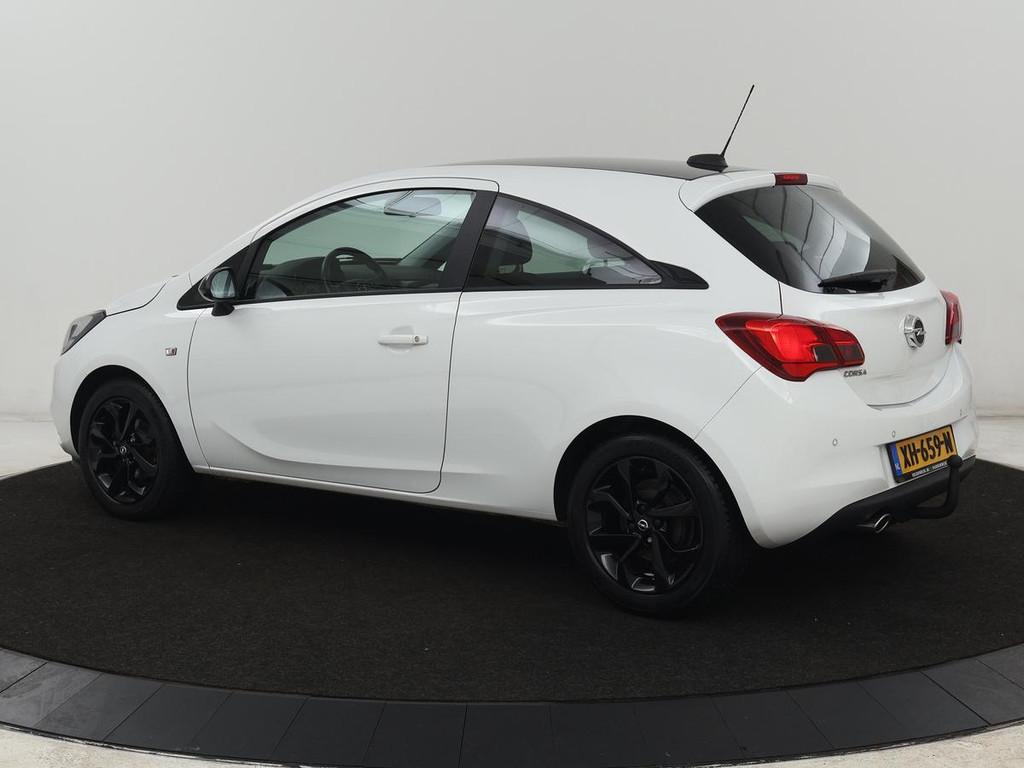 Opel Corsa 1.4 Black Edition | 1e eigenaar | Trekhaak | Carp, Voorwielaandrijving, Stof, Gebruikt, Origineel Nederlands