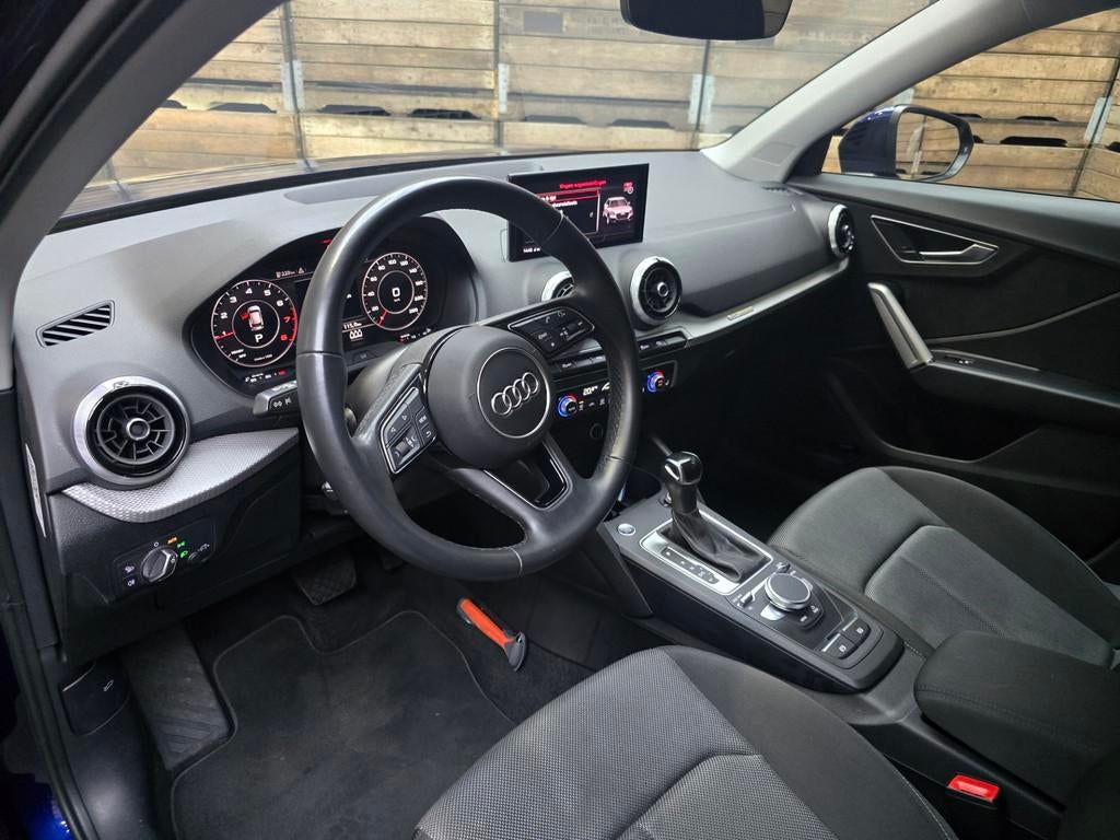 Audi Q2 35 TFSI Advanced edition Sport Navi Clima Cruise Cam, Stof, 4 cilinders, Blauw, Origineel Nederlands