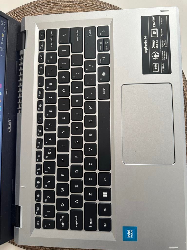 Acer Aspire Go 15 laptop, Gebruikt, Minder dan 2 Ghz, Ophalen of Verzenden, SSD