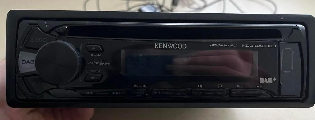 Kenwood KDC-DAB35U Autoradio met DAB+ en USB, Ophalen, Gebruikt