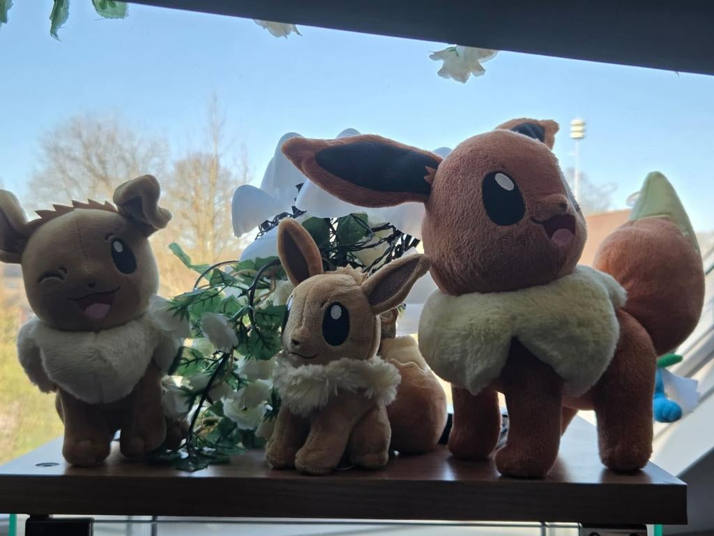 Pokemon Eeveelution knuffels, Hobby en Vrije tijd, Verzamelkaartspellen | Pokémon, Ophalen of Verzenden