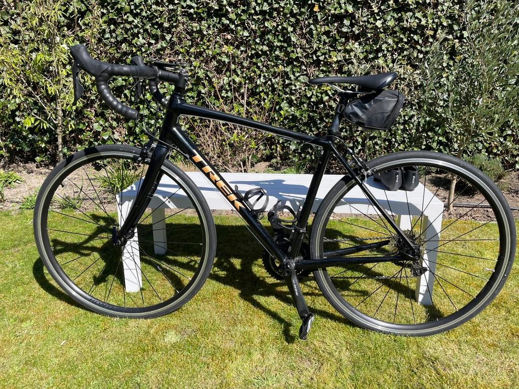 Trek Domane AL 5 wsd 54 cm dames racefiets ALS NIEUW 150 km, 28 inch, Aluminium, Zo goed als nieuw, 15 tot 20 versnellingen