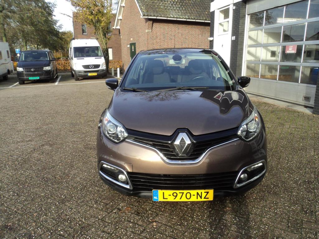 Renault Captur 0.9 TCe Dynamique Camera Trekhaak Stoelverwar, Voorwielaandrijving, Stof, Gebruikt, Zwart