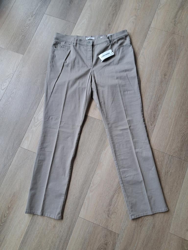 Gerry Weber broek..., Beige, Maat 46/48 (XL) of groter, Nieuw, Ophalen of Verzenden