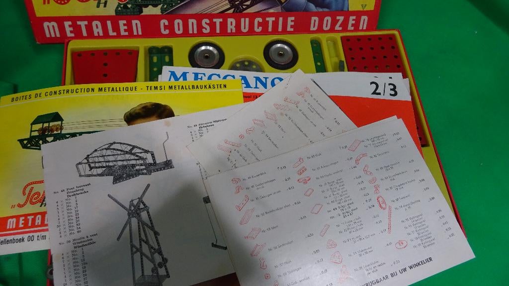Temsi - Metalen constructie dozen, Gebruikt, ., Ophalen of Verzenden, .