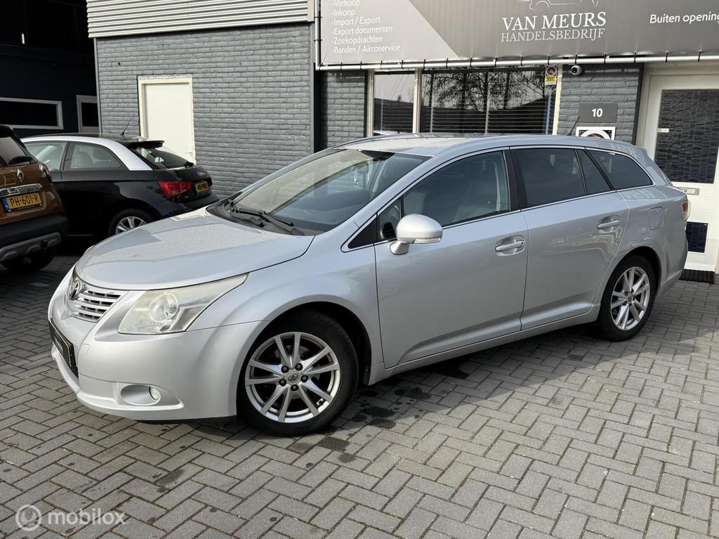 Toyota Avensis 2.0 D-4D Business, airco, cruise, trekhaak, a, Voorwielaandrijving, Stof, Zwart, 4 cilinders
