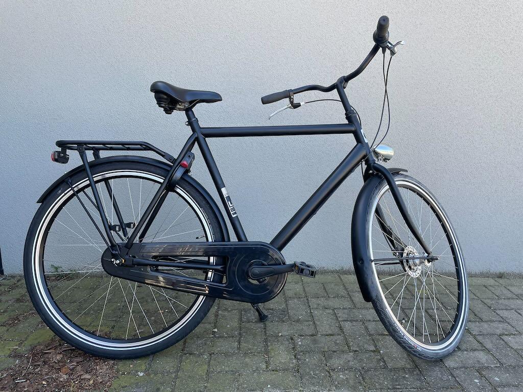 Cortina U1 transportfiets 28", grote maat: 62cm, 8 speed, Fietsen en Brommers, Fietsen | Heren | Herenfietsen, Gebruikt, Versnellingen
