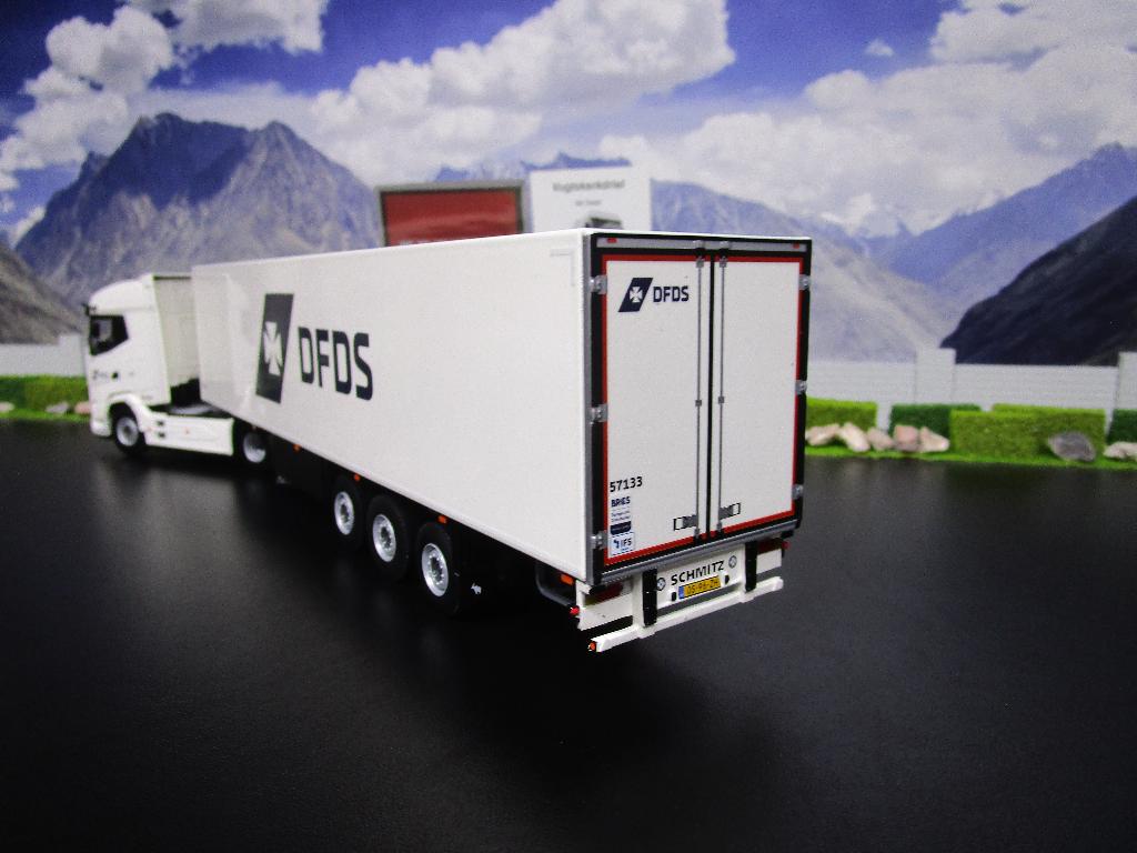 Wsi 01-4545 Daf XG . DFDS, Ophalen, Nieuw, Bus of Vrachtwagen, Wsi