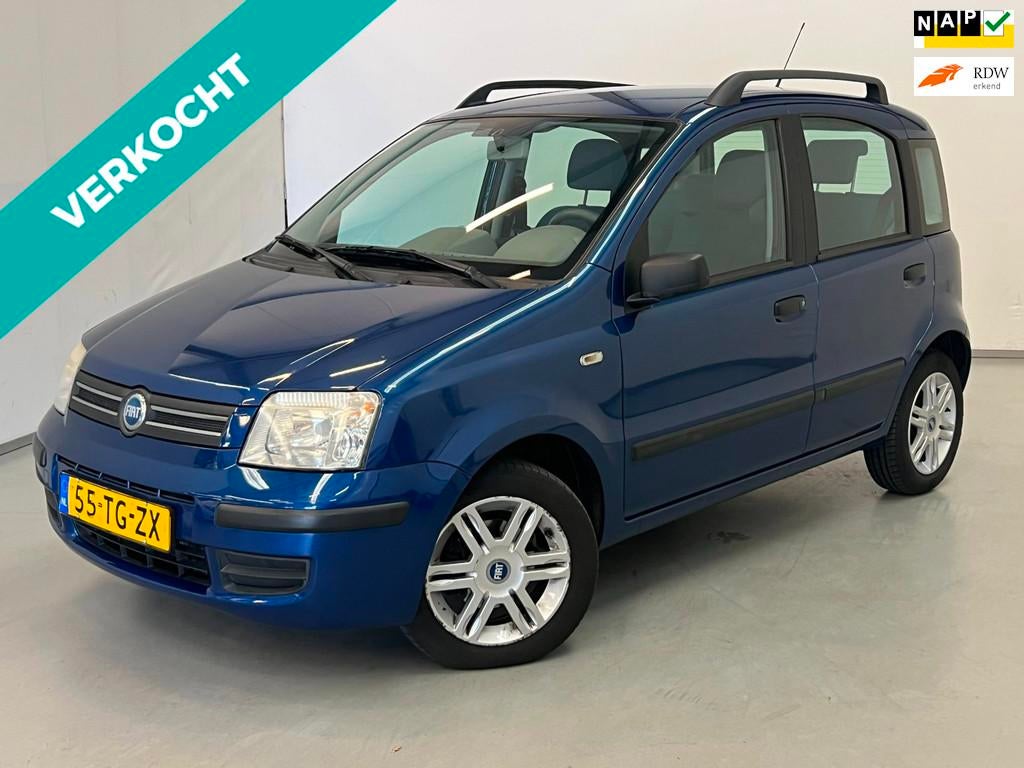 Fiat Panda 1.2 Emotion / Aut / Clima / NL-auto / LM velgen, Stof, Gebruikt, Origineel Nederlands, Bedrijf