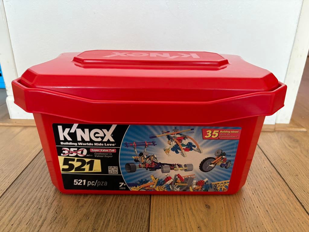 K’nex onderdelen inclusief boekje en motortje, Ophalen of Verzenden, Gebruikt, K'nex