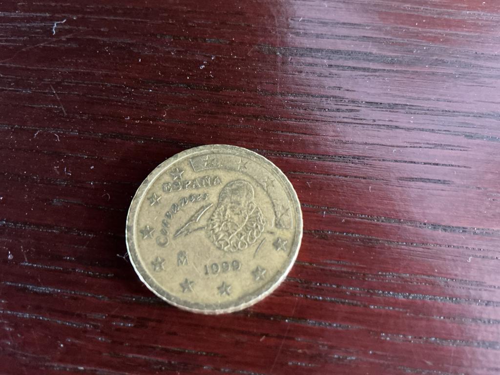 50 Eurocent Spanje 1999, Postzegels en Munten, Munten | Europa | Euromunten, Ophalen, Spanje, 50 cent
