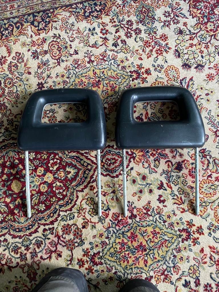 Hoofdsteunen VW T3 Blauw/Zwart, Auto-onderdelen, Interieur en Bekleding, Ophalen of Verzenden, Gebruikt, Volkswagen