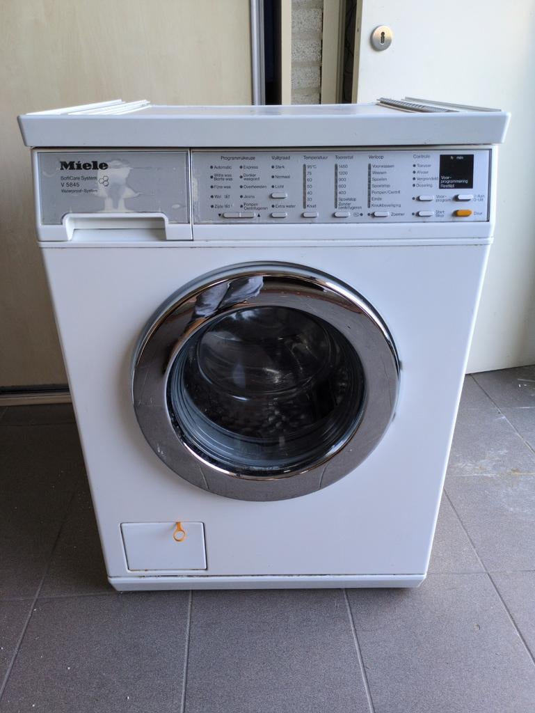Miele Softcare System V5845 Wasmachine, Witgoed en Apparatuur, Wasmachines, Ophalen, Gebruikt, 85 tot 90 cm, 1200 tot 1600 toeren