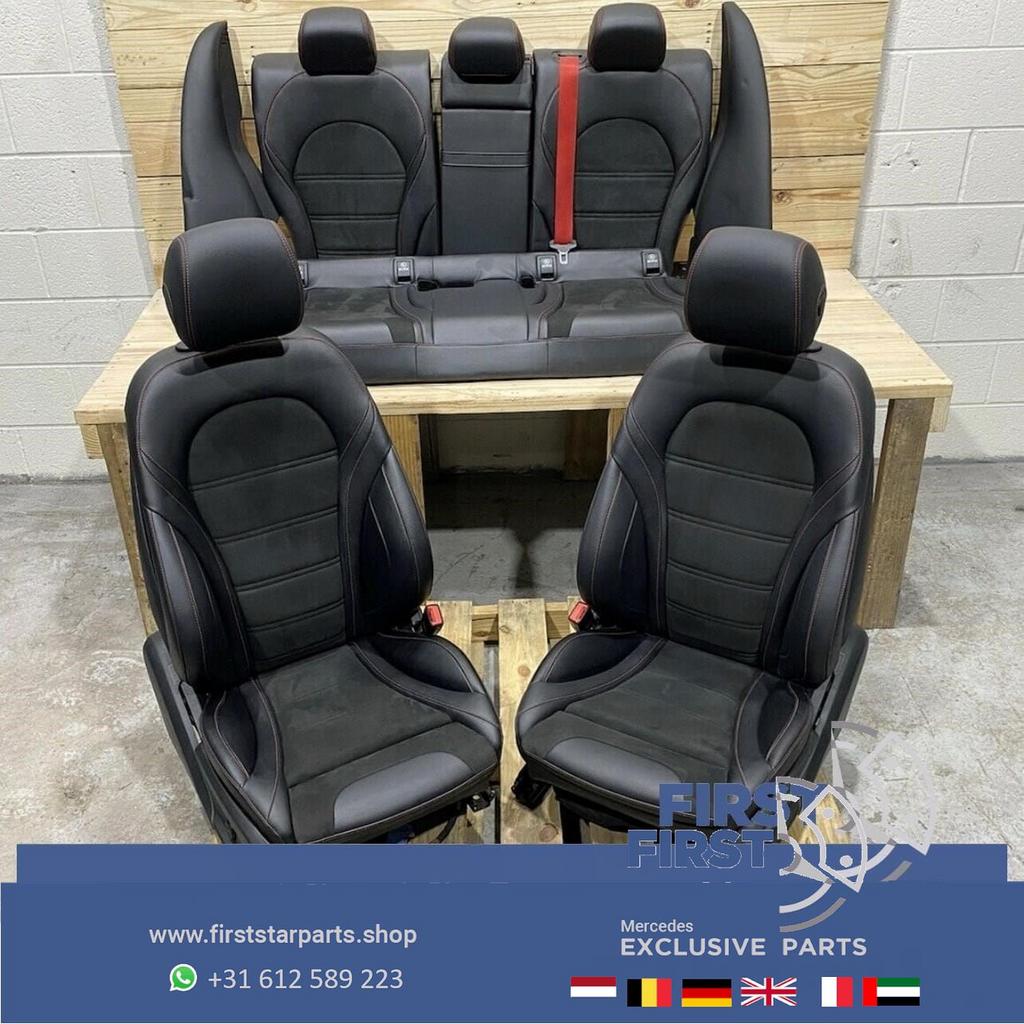 W205 C43 C63 AMG Edition Interieur Elektrische Stoelen Leer, Gebruikt, -, Ophalen of Verzenden, -
