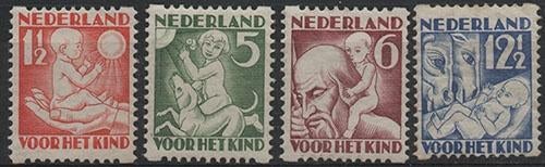 Roltanding R 86 - 89  ONGEBRUIKT, Ophalen of Verzenden, T/m 1940, Postfris