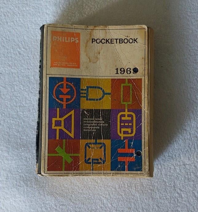 Philips data pocket uit 1969, Ophalen of Verzenden, Gebruikt