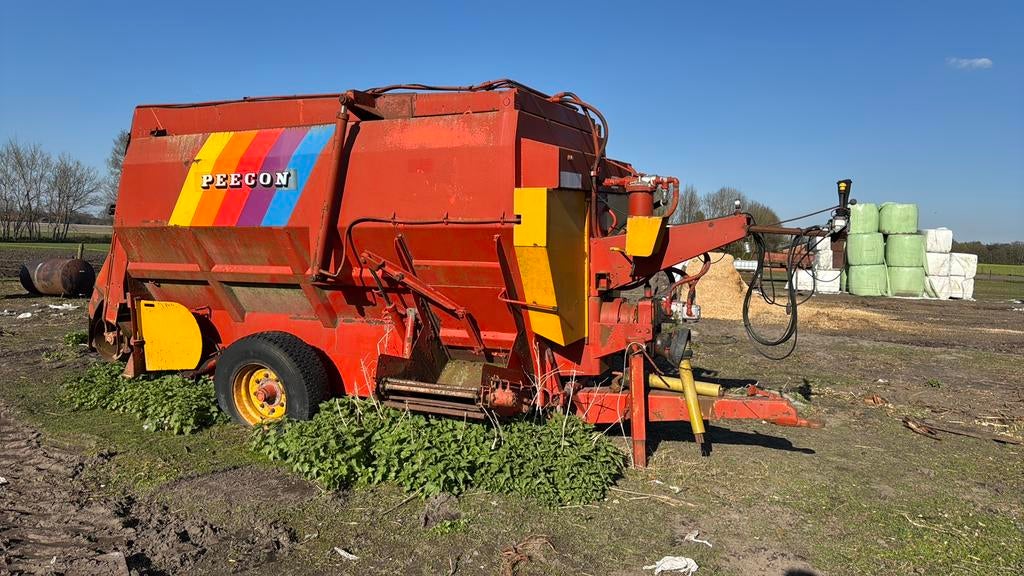 Mengvoerwagen peecon, Ophalen of Verzenden