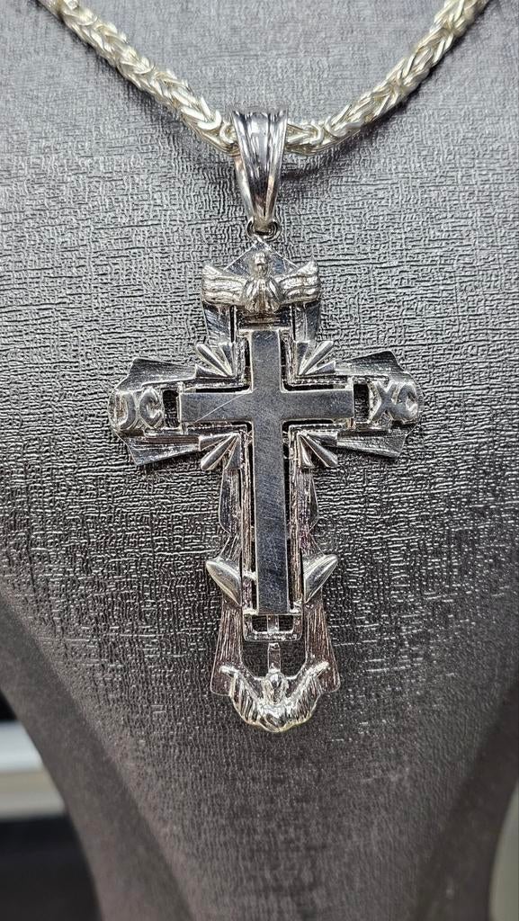 925 Zilveren Kruis Hanger