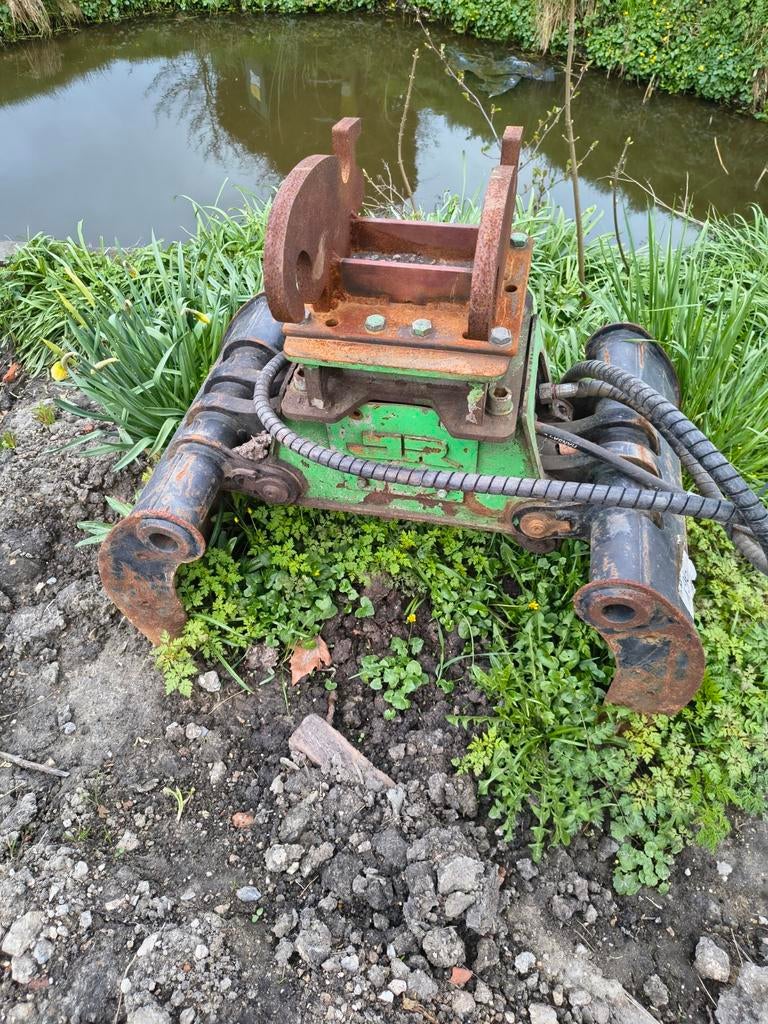 Sorteergrijper met CW05 en CW10 koppeling, Ophalen