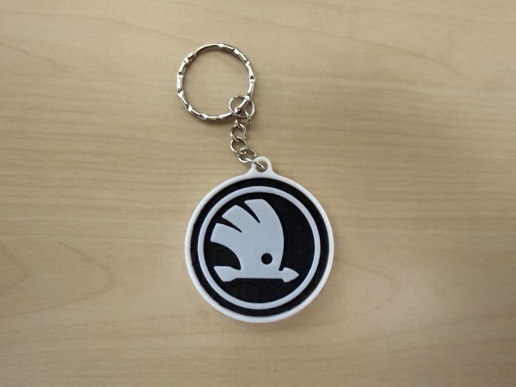 Skoda sleutelhanger, Verzenden, Zo goed als nieuw