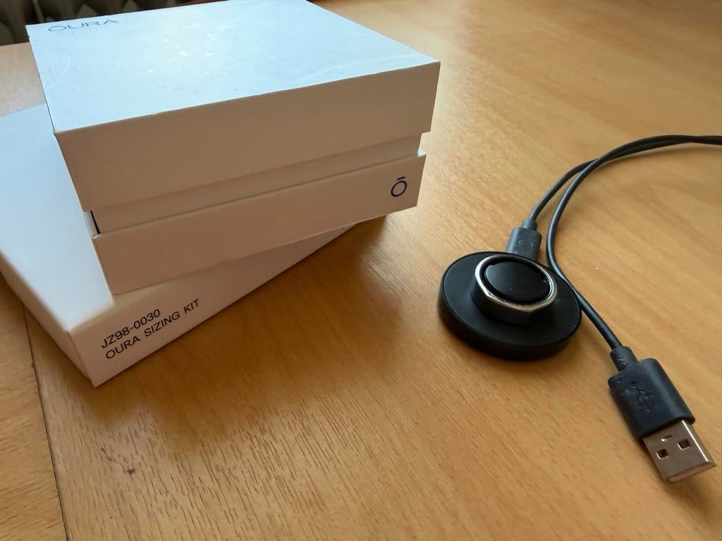 Oura Ring Gen 3 Heritage Zilver - Maat 12, Ophalen of Verzenden, Zo goed als nieuw, Zilver