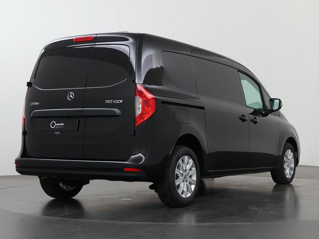 Mercedes-Benz Citan 110 CDI GB L2 PRO | Automaat | Achteruit, Zwart, Mercedes-Benz, Bedrijf, Diesel