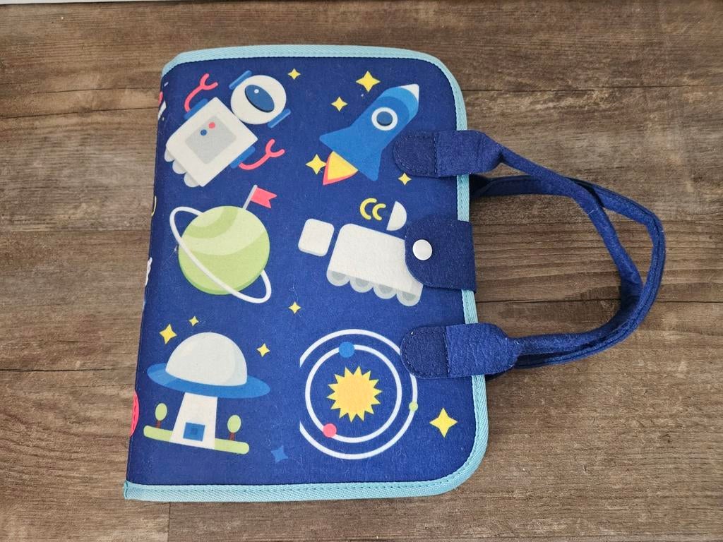 Sensorisch activiteitenboek vilt, Ophalen, Zo goed als nieuw, Uitklap-, Voel- of Ontdekboek