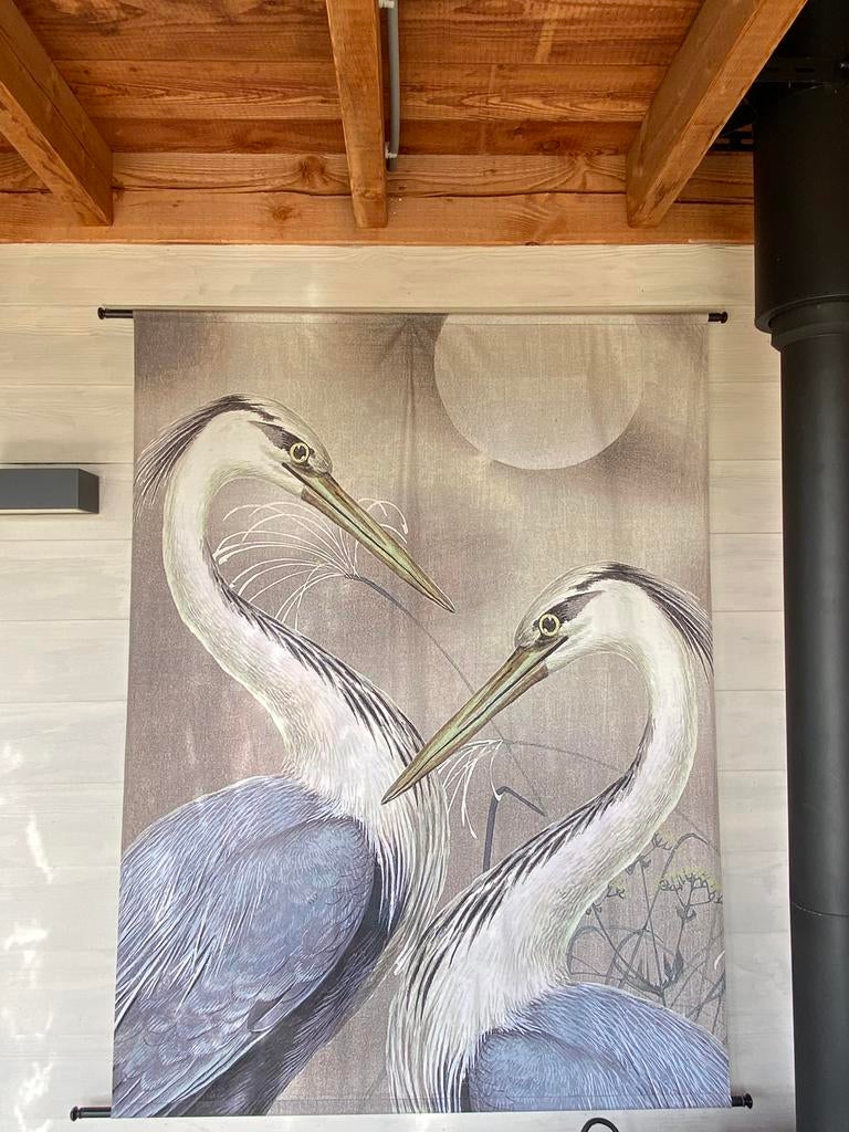 Wandkleed stof, Ophalen