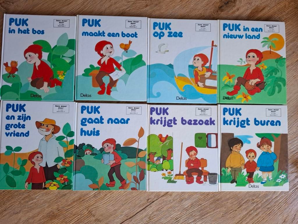 Vintage puk serie, Ophalen of Verzenden, Gelezen, Fictie algemeen