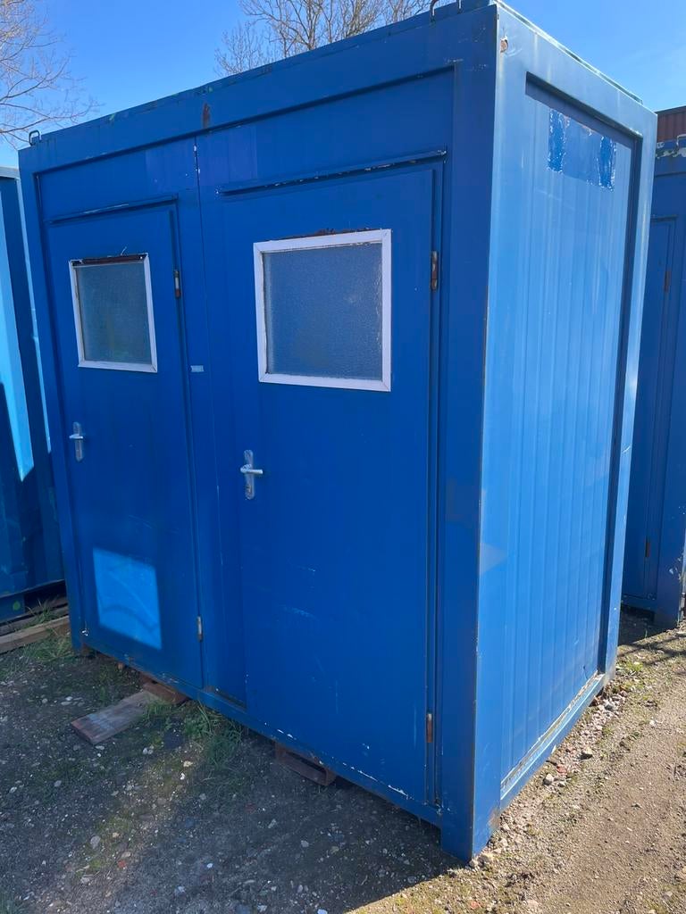 2 5ft containers met wc functie, Ophalen, ?, ?, ?