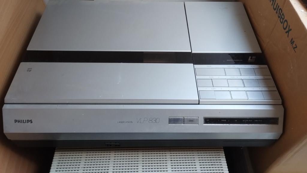 Philips LaserVision VLP830 - Conditie Onbekend, Ophalen