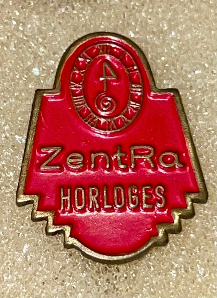 Zeldzaam ZentRa Horloges Speldje, Verzamelen, Speldjes, Pins en Buttons, Ophalen of Verzenden, Zo goed als nieuw, Merk, Speldje of Pin