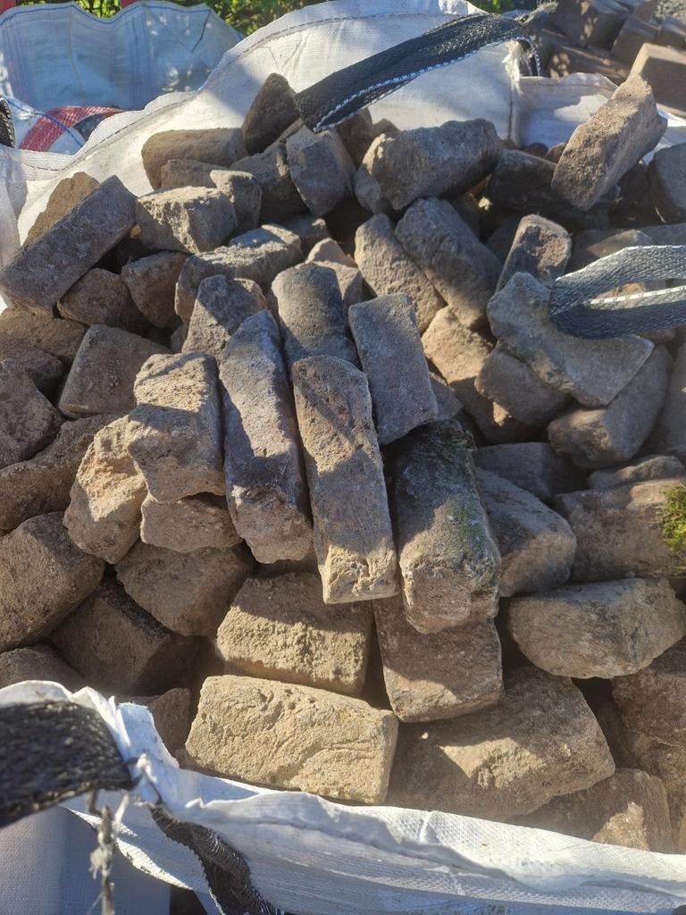 Oudgebakken waaltjes, Tuin en Terras, Grind, Keien en Split, Ophalen, Bruin