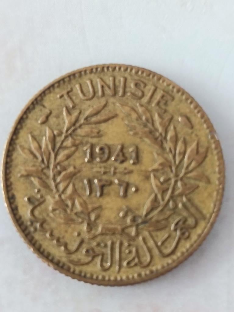 Oude munten Tunesië, Ophalen of Verzenden, Overige landen, Losse munt