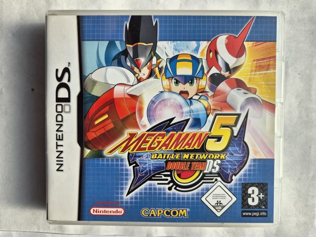 MEGAMAN battle network 5 DOUBLE TEAM, Gebruikt, 1 speler, Racen en Vliegen, Ophalen of Verzenden