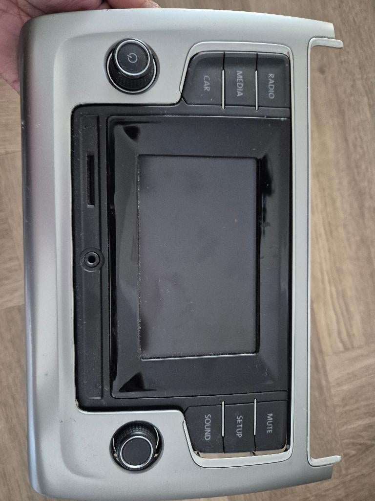 Volkswagen autoradio 6R, Ophalen, Zo goed als nieuw