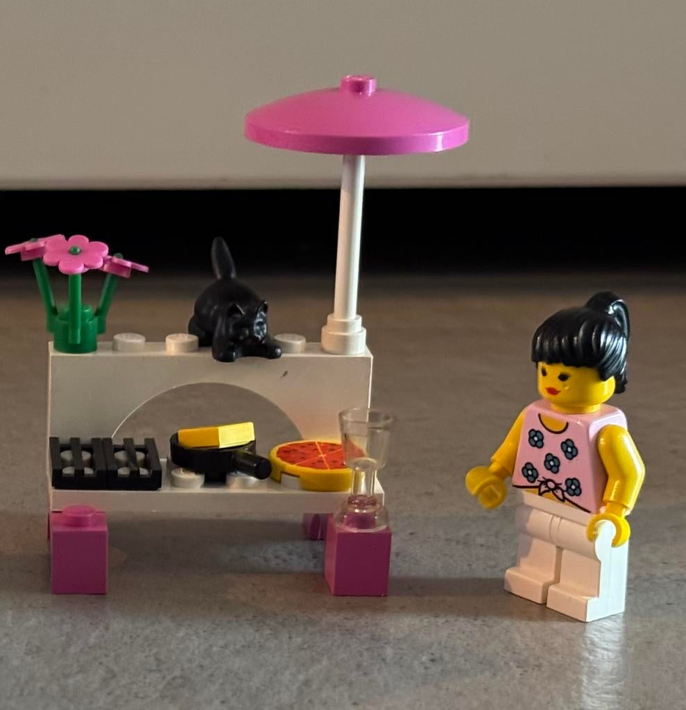 Vintage LEGO Paradisa 2870 Barbeque, Kinderen en Baby's, Speelgoed | Duplo en Lego, Ophalen of Verzenden, Gebruikt, Complete set