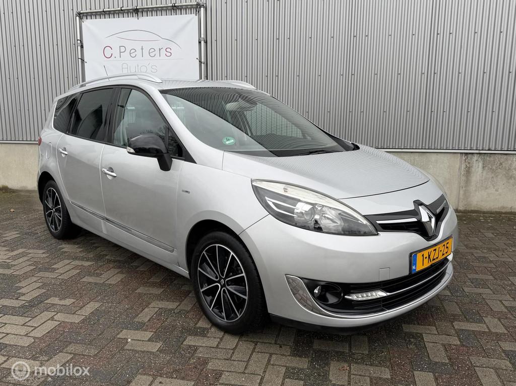 Renault Grand Scenic 1.2 TCe Bose 2013 / Navigatie / Cruisec, Voorwielaandrijving, Euro 5, Gebruikt, 4 cilinders