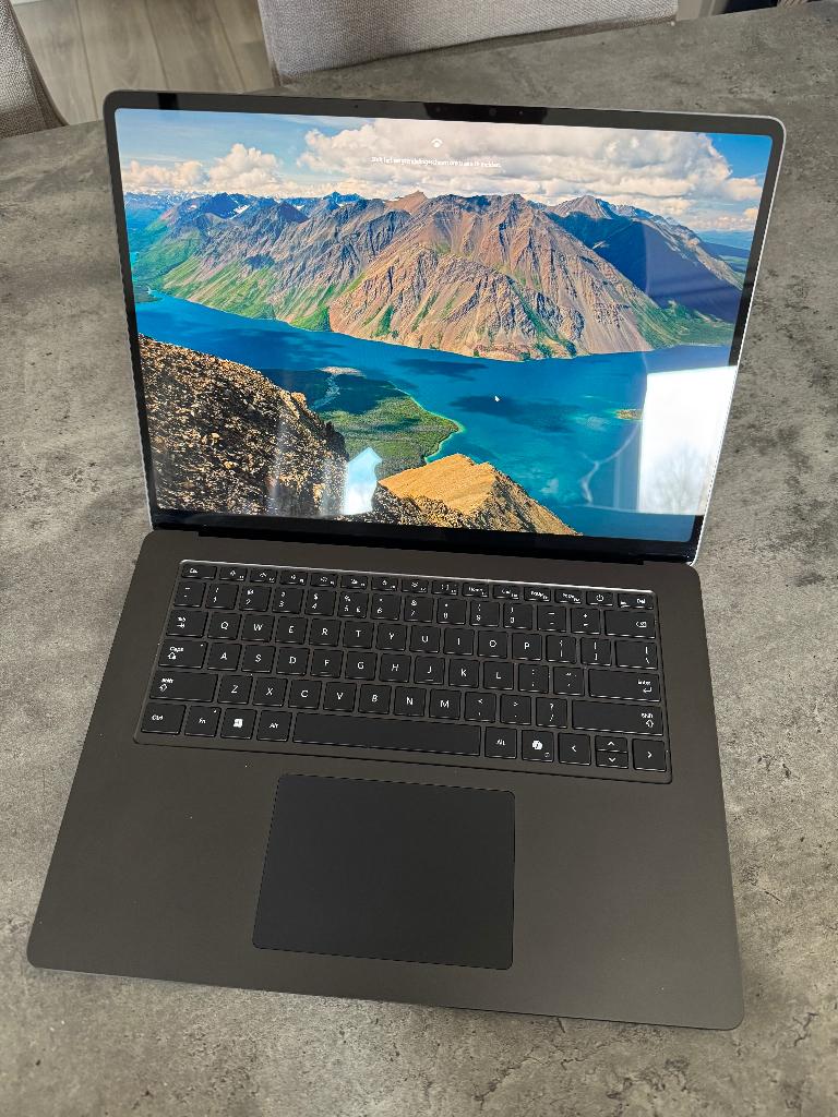 Microsoft Surface Laptop 7 15", 16GB ram, 512GB SSD, Zwart, Ophalen, 2 tot 3 Ghz, Qualcomm Snapdragon X Elite, Met touchscreen