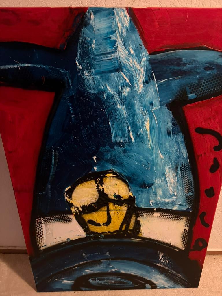 Herman brood schilderij, Ophalen of Verzenden